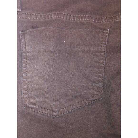 Low Rise Flare Citizens of Humanity Black Jeans Size 27 Bootcut Stretch Goth - Picture 8 of 9